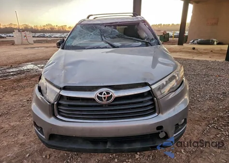 2015 Toyota Highlander Xle z USA, uszkodzony, nr VIN 5TDKKRFH8FS101426